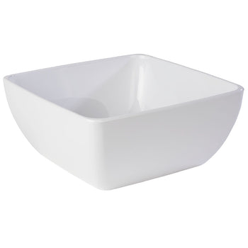 (6 sztuk) Miska - PURE - melamina - 8 litrów - kwadratowa - biała - Prime Gastro