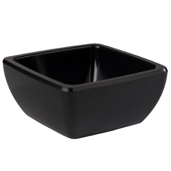 (6 sztuk) Miseczki - PURE - melamina - 50 ml - kwadratowe - czarne - Prime Gastro