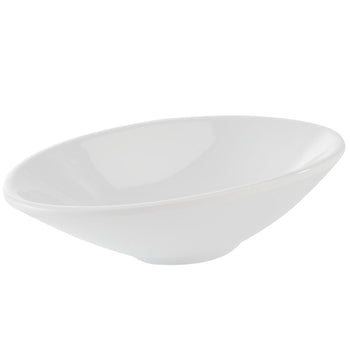 (20 sztuk) Miska - MINI - melamina - 70 ml - 135x75 mm - biała - Prime Gastro