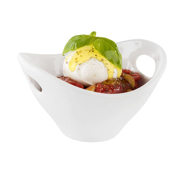 (20 sztuk) Miseczki - MINI - Melamina - 90 ml - 95x90 mm - Białe - Prime Gastro