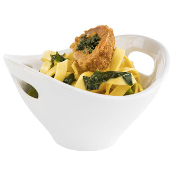 (20 sztuk) Miseczki - MINI - Melamina - 0,18 litra - 130x120mm - Biały - Prime Gastro