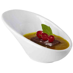 (24 sztuki) Miseczki - MINI - Melamina - 40 ml - 115x60mm - Białe