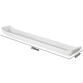 (10 sztuk) Miseczki - MINI - Melamina - 0,2 litra - 350x45mm - Biały - Prime Gastro