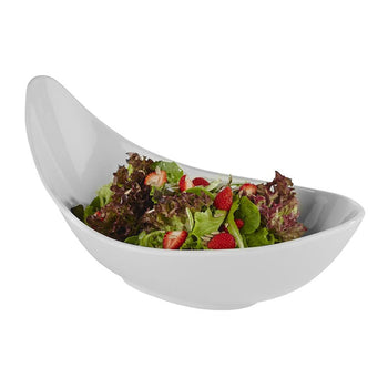 (6 sztuk) Miska - GLOBAL BUFFET - Melamina - 3,3 litra - 440x250mm - Biały - Prime Gastro