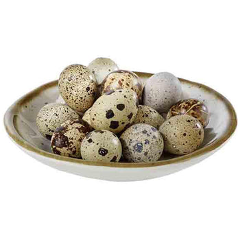 (6 sztuk) Miska - STONE ART - melamina - 0,15 litra - Ø 155 mm - biało-brązowa - Prime Gastro