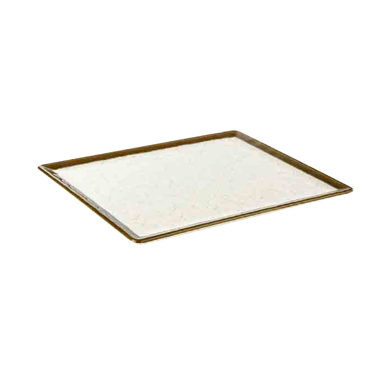 (6 sztuk) Taca GN 1/2 - STONE ART - melamina - wysokość: 15 mm