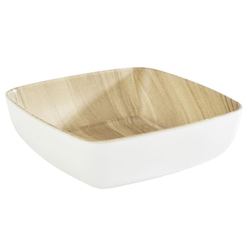 (6 sztuk) Miska - FRIDA - melamina - 0,85 litra - kwadratowa - biała - Prime Gastro