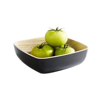 (6 sztuk) Miska - FRIDA - melamina - 0,85 litra - kwadratowa - czarna - Prime Gastro