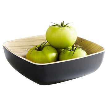 (6 sztuk) Miska - FRIDA - melamina - 0,85 litra - kwadratowa - czarna - Prime Gastro