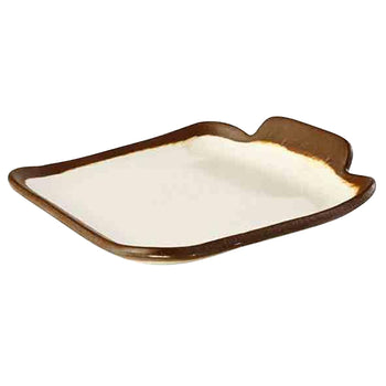 (6 sztuk) Talerz - CROCKER - Melamina - 140x130mm - Prime Gastro