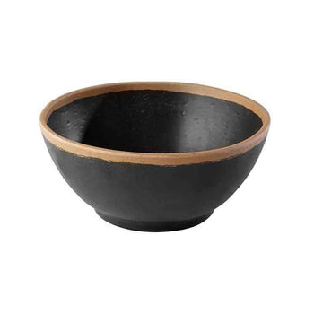 (6 sztuk) Miska - CROCKER - Melamina - 0,7 litra - Ø 160 mm - Brązowy/Terakota - Prime Gastro