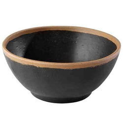 (6 sztuk) Miska - CROCKER - Melamina - 0,7 litra - Ø 160 mm - Brązowy/Terakota