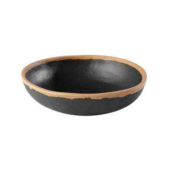 (6 sztuk) Miska - CROCKER - Melamina - 0,5 litra - Ø 165 mm - Brązowy/Terakota - Prime Gastro