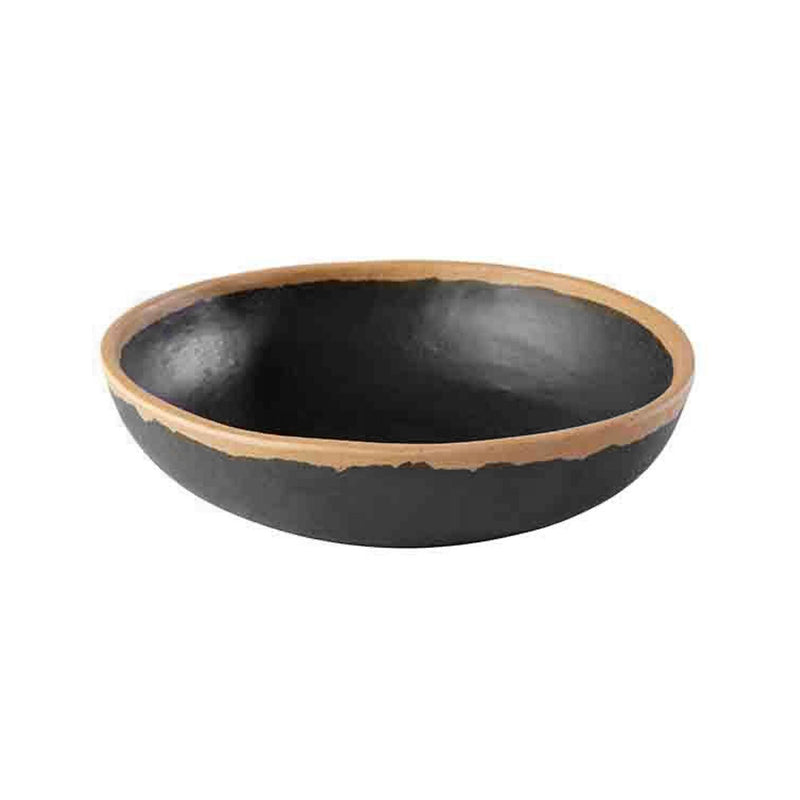 (6 sztuk) Miska - CROCKER - Melamina - 0,5 litra - Ø 165 mm - Brązowy/Terakota