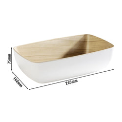 (6 sztuk) Miseczka GN 1/4 - FRIDA - melamina - 1,8 litra - głębokość: 75 mm