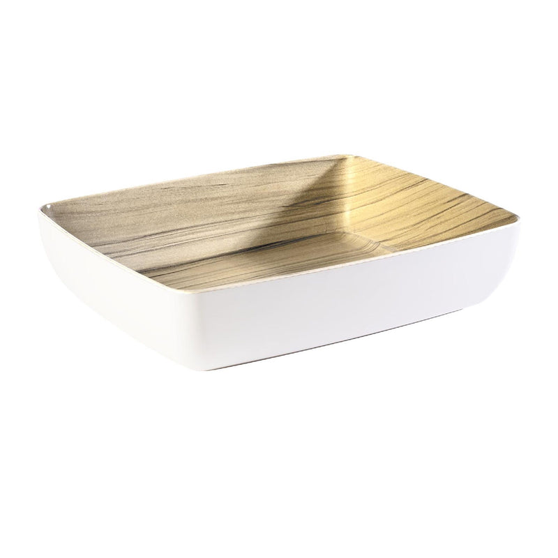 (6 sztuk) Miski GN 1/2 - FRIDA - melamina - 4 litry - głębokość: 75 mm