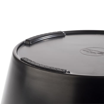 (6 sztuk) Miska - FRIDA - Melamina - 2,2 litra - Ø 220 mm - Czarny - Prime Gastro