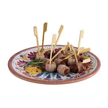 (6 sztuk) Talerze - ARABESQUE - melamina - Ø 215 mm - Prime Gastro