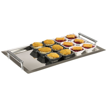 (24 sztuki) Miseczki - MINI - Melamina - 60 ml - 80x80mm - Biały - Prime Gastro