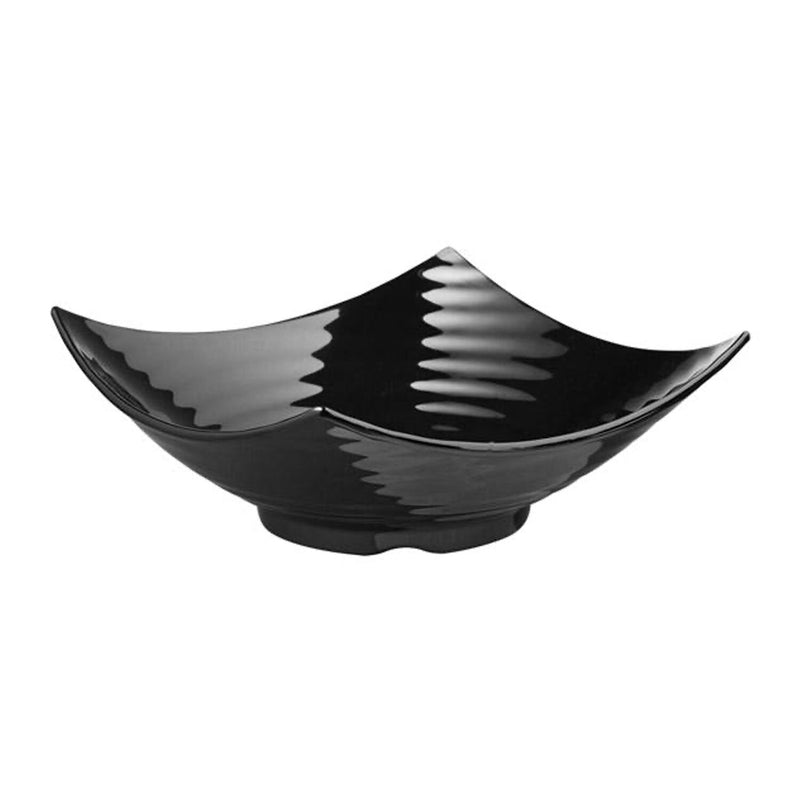 (6 sztuk) Miska - GLOBAL BUFFET - melamina - 3 litry - 325x325 mm - czarna