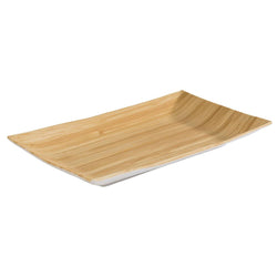 (6 sztuk) Taca - BAMBOO - Melamina - 245x155mm - Wysokość: 30mm