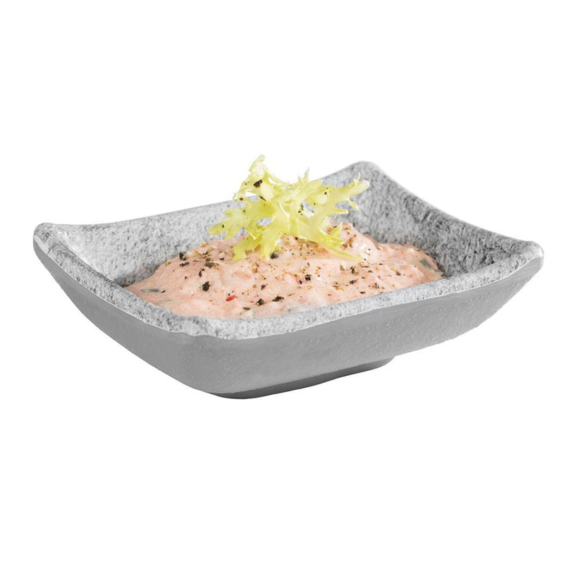 (24 sztuki) Miseczki - ELEMENT - melamina - 30 ml - szare