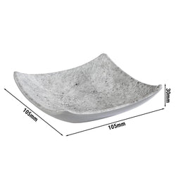 (24 sztuki) Miseczki - ELEMENT - melamina - 40 ml - szare