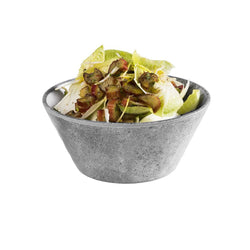 (6 sztuk) Miska - ELEMENT - Melamina - 0,5 litra - Ø 160 mm - Szara