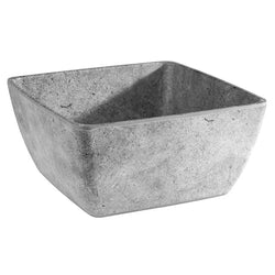 (6 sztuk) Miska - ELEMENT - Melamina - 3,8 litra - kwadratowa - szara