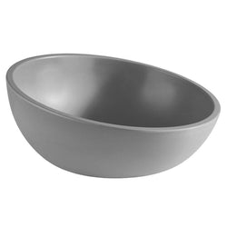 (6 sztuk) Miska - ELEMENT LOOK - Melamina - 1,45 litra - Ø 260 mm - Szara