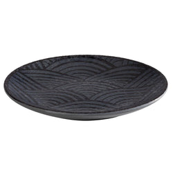(6 sztuk) Talerze - DARK WAVE - melamina - Ø 145 mm