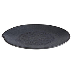 (6 sztuk) Talerze - DARK WAVE - melamina - Ø 270 mm