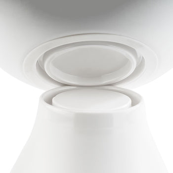 (6 sztuk) Miska - FRIDA - Melamina - 1 litr - Ø 215 mm - Biały - Prime Gastro