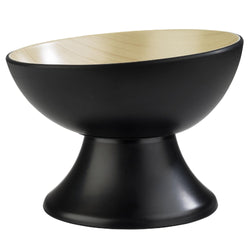 (6 sztuk) Miska - FRIDA - Melamina - 1 litr - Ø 215 mm - Czarny