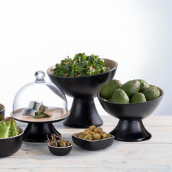 (6 sztuk) Podstawki - FRIDA - melamina - wysokość: 80 mm - pasują do miseczek i tac FRIDA