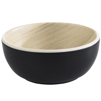 (6 sztuk) Miska - FRIDA - melamina - 0,1 litra - Ø 85 mm - czarna - Prime Gastro