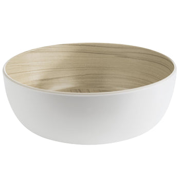 (6 sztuk) Miska - FRIDA - melamina - 1,8 litra - Ø 215 mm - biała - Prime Gastro