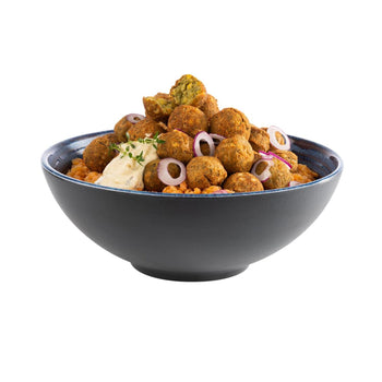 (6 sztuk) Miska - LOOPS - Melamina - 1,8 litra - Ø 240 mm - Niebieski - Prime Gastro