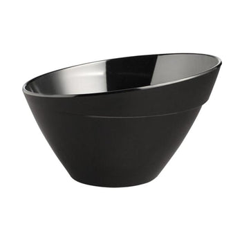 (6 sztuk) Miska - BALANCE - Melamina - 2,5 litra - Ø 245 mm - Czarny - Prime Gastro