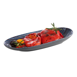 (6 sztuk) Talerze - płaskie - LOOPS - melamina - 280x135mm