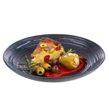 (6 sztuk) Talerze - głębokie - LOOPS - melamina - Ø 255 mm - Prime Gastro