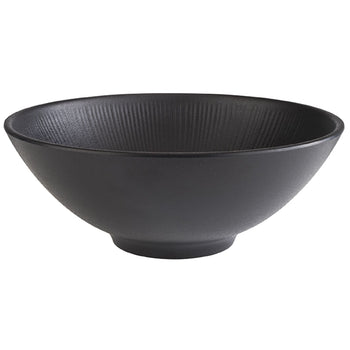 (6 sztuk) Miska - NERO - Melamina - 1,7 litra - Ø 240 mm - Czarny - Prime Gastro