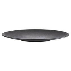 (6 sztuk) Talerze - NERO - melamina - Ø 420 mm