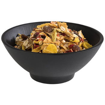 (6 sztuk) Miska - NERO - Melamina - 0,5 litra - Ø 160 mm - Czarny - Prime Gastro