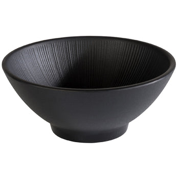 (6 sztuk) Miska - NERO - Melamina - 0,5 litra - Ø 160 mm - Czarny - Prime Gastro