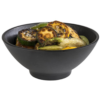 (6 sztuk) Miska - NERO - Melamina - 0,9 litra - Ø 190 mm - Czarny - Prime Gastro