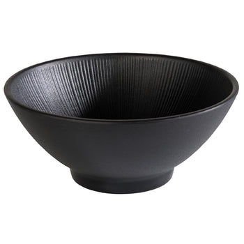 (6 sztuk) Miska - NERO - Melamina - 0,9 litra - Ø 190 mm - Czarny - Prime Gastro