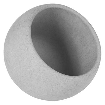 Zestaw do serwowania - MOON - zestaw 6-częściowy - 3 miseczki melaminowe po 50 ml i 3 drewniane łyżeczki - szary - Prime Gastro