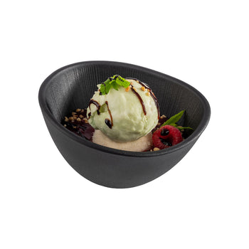 (6 sztuk) Miska - NERO - melamina - 0,3 litra - czarna - Prime Gastro