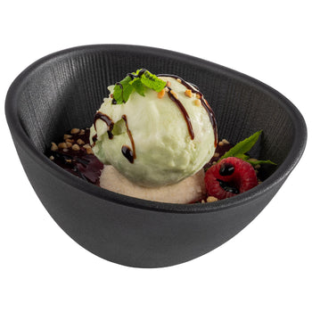 (6 sztuk) Miska - NERO - melamina - 0,3 litra - czarna - Prime Gastro